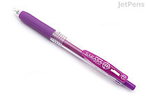Zebra Sarasa Clip Gel Pen - 0.5 mm - Purple - ZEBRA JJ15-PU