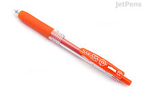 Zebra Sarasa Clip Gel Pen - 0.5 mm - Red Orange - ZEBRA JJ15-ROR