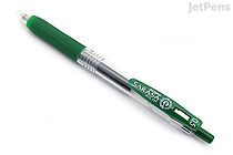 Zebra Sarasa Clip Gel Pen - 0.5 mm - Viridian Green - ZEBRA JJ15-VIR