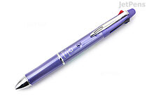 Pilot Dr. Grip 4+1 4 Color 0.5 mm Ballpoint Multi Pen + 0.5 mm Pencil - Lavender - PILOT BKHDF1SEF-LA