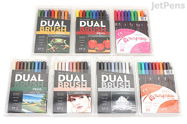 Tombow Dual Brush Pen - 19 color options – The Paper + Craft Pantry