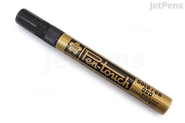Sakura Pen-Touch Paint Marker Medium Point mm Gold JetPens