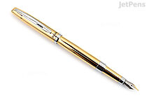 Regal 286 Author Fountain Pen - Gold - Medium Nib - REGAL 286F-G