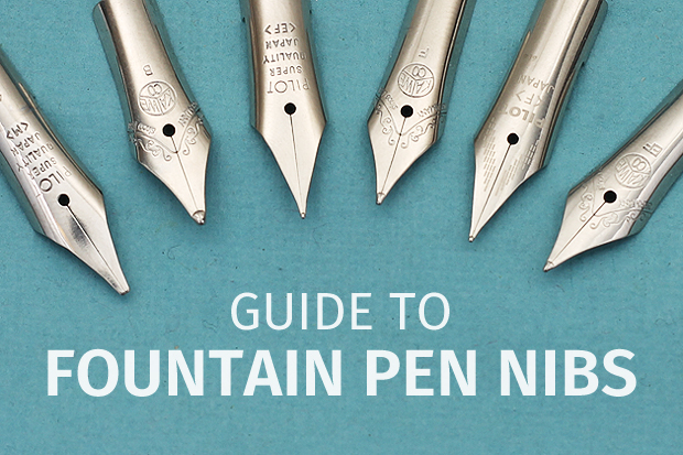 Fountain Pen Nib Sizes Chart