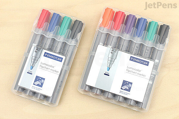 Sharpie Flip Chart Markers, Bullet Tip, Assorted Colors, Set of 4