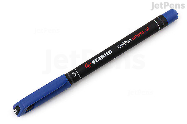  Stabilo OHPen Universal Permanent Marker - Superfine - Blue