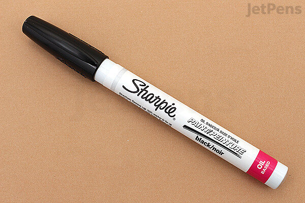Sharpie Extra Fine oil-Based Paint Markers - Extra Fine Marker Point -  Black Oil Based Ink - 12 / Box - Thomas Business Center Inc