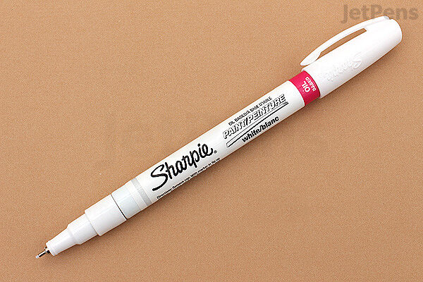 Sharpie Oil-Based Paint Marker, Extra Fine Point, White, 1 Count 