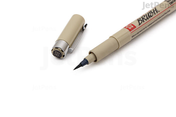 Sakura Pigma Brush Pen - Black Ink | JetPens