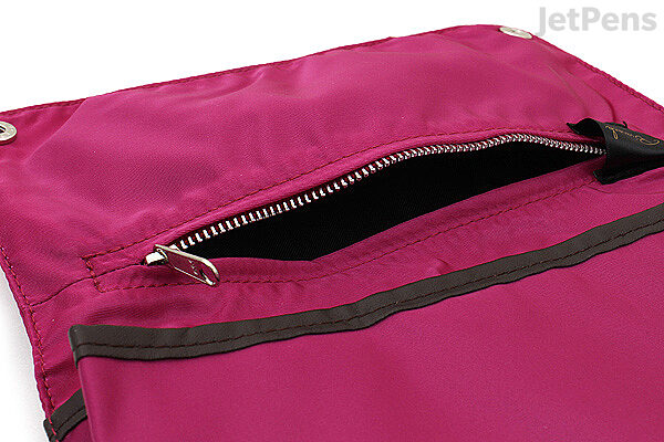 Kokuyo Bizrack Bag in Bag - 2 Way Pouch - A5 - Rose Pink | JetPens