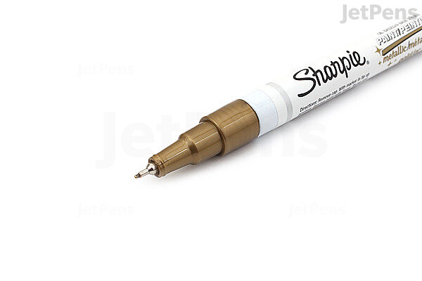 Sharpie Oil-Based Paint Marker - Extra Fine Point - Metallic Gold