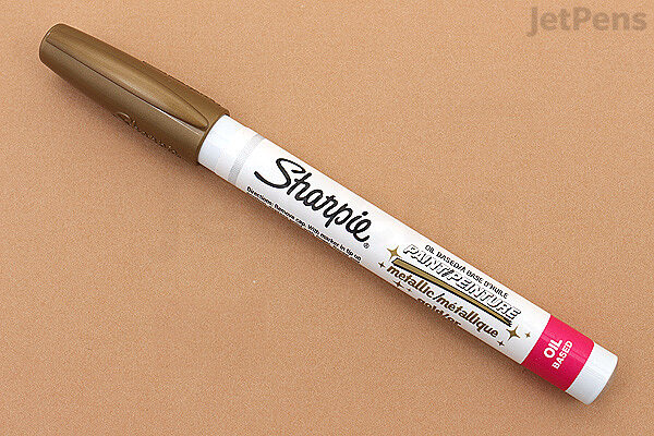 Sharpie Oil Based Paint Marker Extra Fine Point White Barrel White Ink -  Office Depot