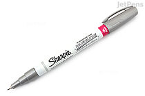 Sharpie Oil-Based Paint Marker - Extra Fine Point - Metallic Silver - SHARPIE 35533