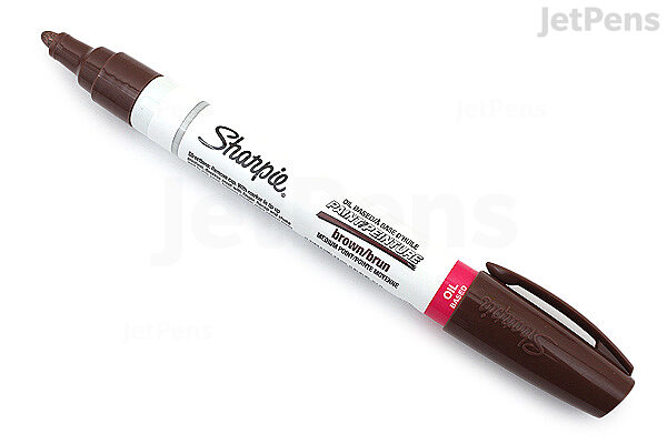  Sharpie Paint Marker Oil Based Fine Point BROWN 3