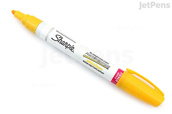  Sharpie 35560 Paint Marker, Oil Base, Medium Point, Silver :  Office Products