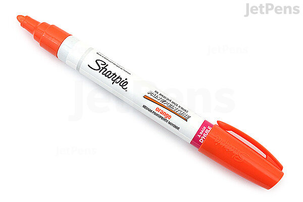 Sharpie Oil Based Paint Marker Extra Fine Point White Barrel White
