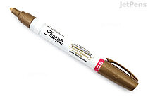 Sharpie Permanent Paint Marker, Medium Bullet Tip, Gold (35559)
