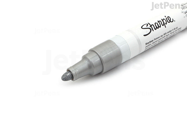 Sharpie Oil-Based Paint Marker Medium Point Metallic Silver