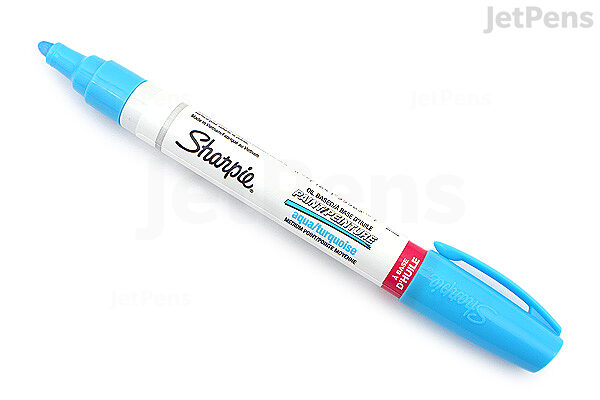 Sharpie Paint Marker Aqua/ Turquoise Medium Point, Oil Based