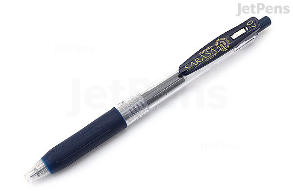 Zebra Sarasa Clip Gel Pen - 0.7 mm - Blue Black - ZEBRA JJB15-FB