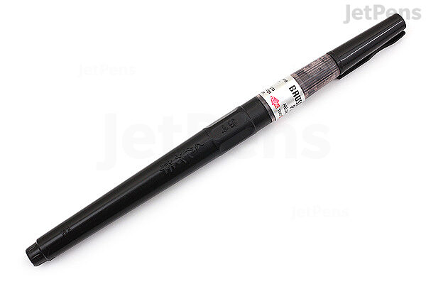 Kuretake ZIG Cartoonist Brush Pen No. 22 - Black Ink - Medium