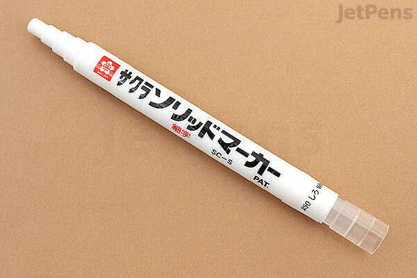 SAKURA Solid Paint Markers - Permanent Marker Paint Pens - Window, Wood, &  Glass Marker - Fluorescent Orange Paint - 3 Pack