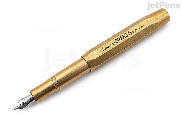 Kaweco BRASS SPORT Fountain Pen I Exclusive Brass Fountain Pen for