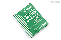 Pilot Parallel Pen Refill - Green - 6 Cartridges - PILOT ICP36GRN