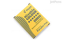 Pilot Parallel Pen Refill - Yellow - 6 Cartridges - PILOT IRFP-6S-Y