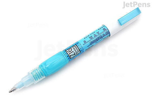 ZIG 2 Way Glue Pen Squeeze & Roll 7g Fine Ball Point for sale online
