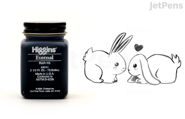 Q: What makes Higgins Black Magic® ink different from other Higgins Black  Inks?