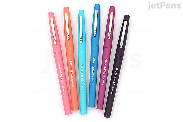 Paper Mate Flair Felt Tip Pens, Medium Point (0.7mm), Tropical Colours, 12  Count