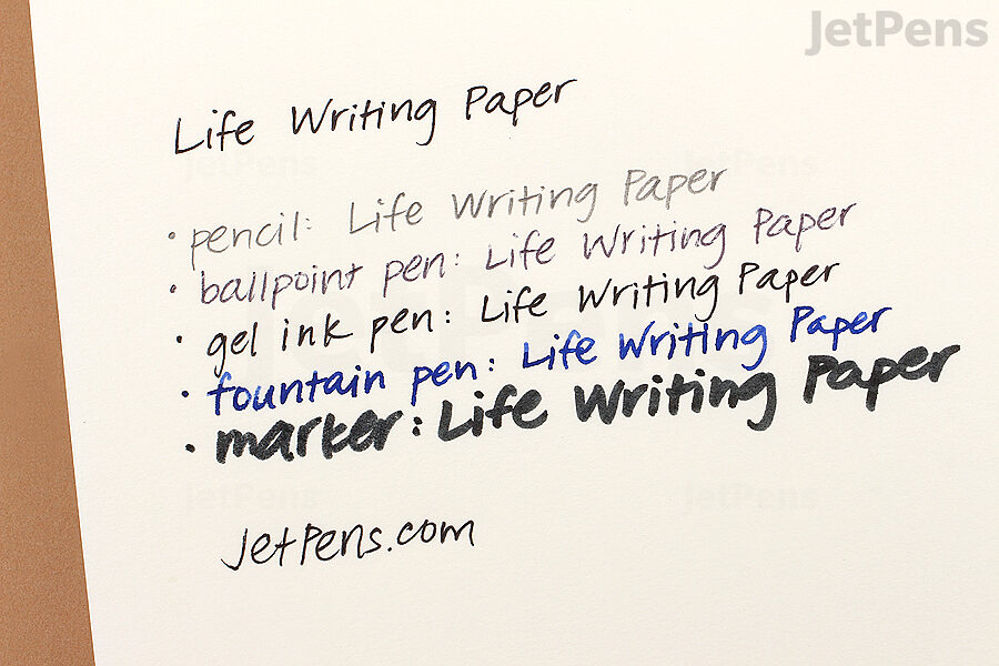 Life Writing Paper - A5 - Blank - 100 Sheets