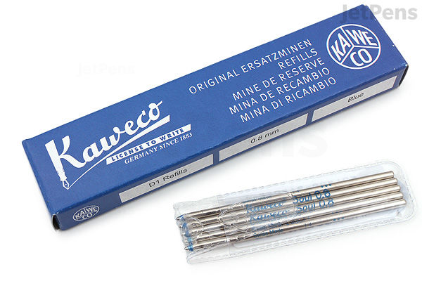 Kaweco Soul Ballpoint Pen Refill D1 mm Blue Pack of