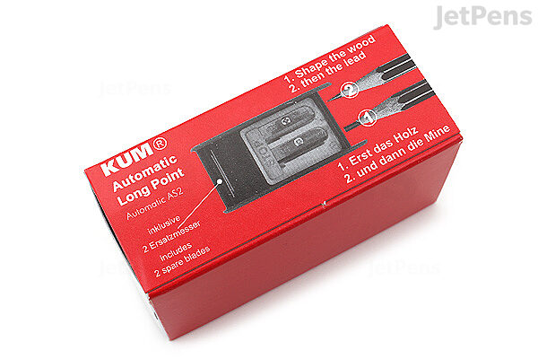 KUM : AS2M Automatic Long Point Sharpener With Lead Pointer - KUM