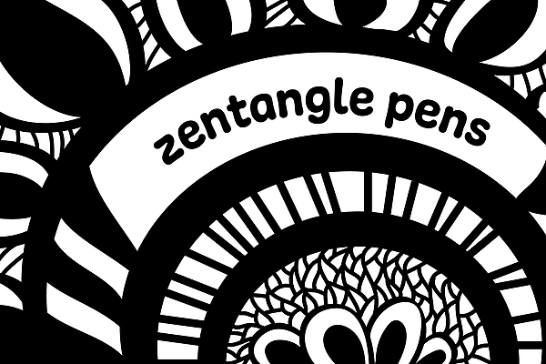 Try zentangle-inspired art with PIN pens - uni-ball Germany