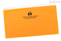Etranger di Costarica Zipper Case - Pen Size - Transparency Yellow - ETRANGER DI COSTARICA ZIP-PN-65