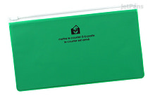 Etranger di Costarica Zipper Case - Pen Size - Transparency Green - ETRANGER DI COSTARICA ZIP-PN-67