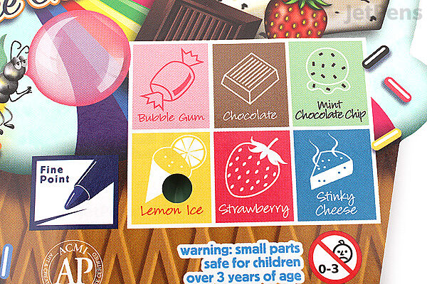 Jetpenscom Mr Sketch Scented Washable Markers Ice Cream Chisel Tip 6 Color Set