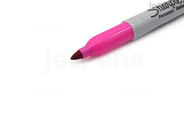 Marker Edding 1200-69 Pink Fluorescent Tip Fine 0,5 0 1/32in Permanent Only  IN