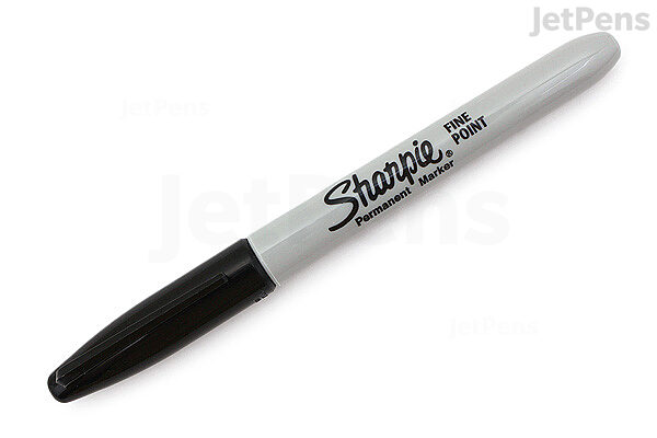  Sharpie Permanent Markers, Fine Point, Black, 12 Count :  Office Products