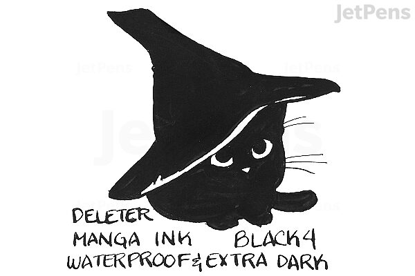 Deleter Black 4 Ink - Waterproof and Extra Dark - 30ml Bottle - Wonder Fair  Home Shopping Network
