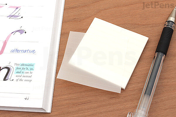 MAPED STICKY NOTES SEMI-TRANSPARENT 12X44MM - Thef:;llstop