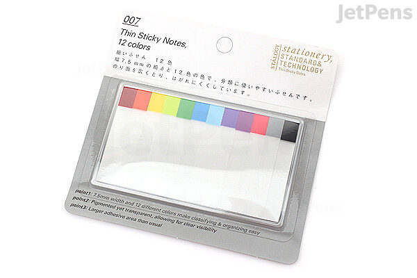 Post-It Marque-Pages En Papier , Couleurs Assorties, 15 mm x 50 mm