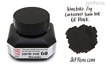 Kuretake ZIG Cartoonist Sumi Ink 60 - Black - 60 ml Bottle - KURETAKE CNCE103-6