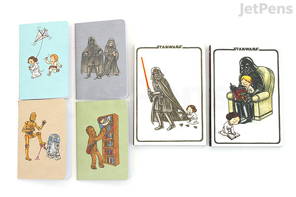 Darth Vader And Friends Mini Eco Journals Set Of 4