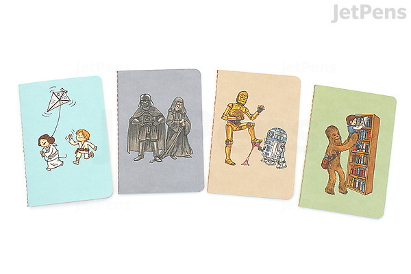 Darth Vader And Friends Mini Eco Journals Set Of 4