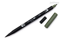 Tombow Dual Brush Pen - 228 - Gray Green - TOMBOW AB-T228