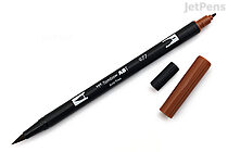 Tombow Dual Brush Pen - 977 - Saddle Brown - TOMBOW AB-T977