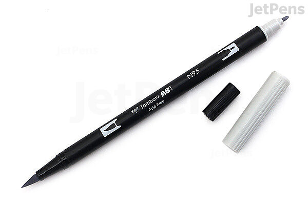 Tombow - Dual Brush-Pen - Cool Gray- 1 (N95)
